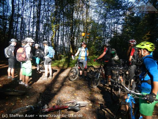 DAV-Tour mit der MTB-Gruppe der Sektion Rottenburg